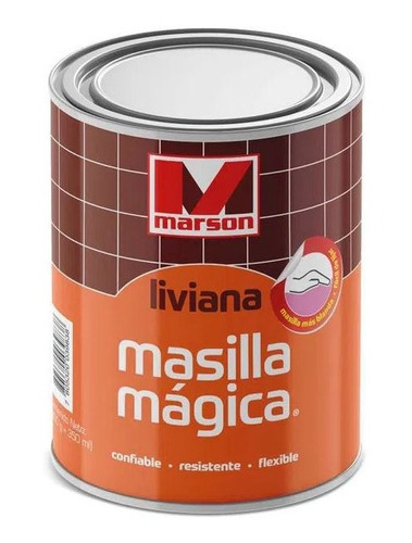 Masilla Mágica Liviana 350ml Marson