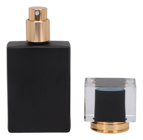 Atomizador De Botella De Perfume De Vidrio 30 Ml De Negro 2