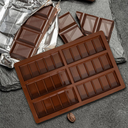 Molde De Silicona Para Barra De Chocolate Moldes De Silicona