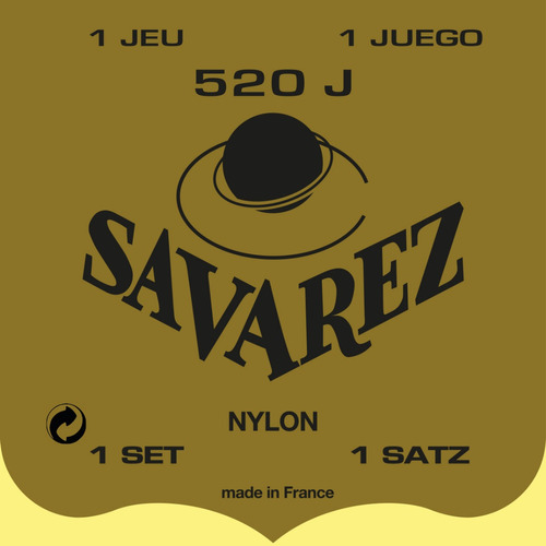 Savarez 520j Encordado Clasica Criolla Alta Tension 