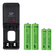 Comprar Baterias Pilas  Aa  Y Aaa Recargables Con Cargador  Oferta