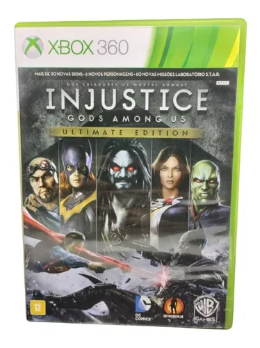 Jogo De Luta Liga Da Justiça Xbox 360 Original Injustice