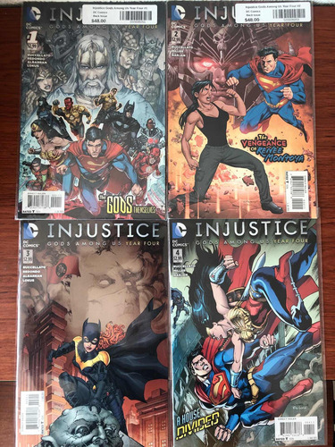 Coleccion Completa Injustice Gods Among Us Year Four 12 Cmcs