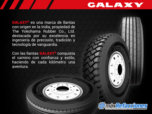 Llanta Camión 146/143l Galaxy Sr211-g 11r22.5