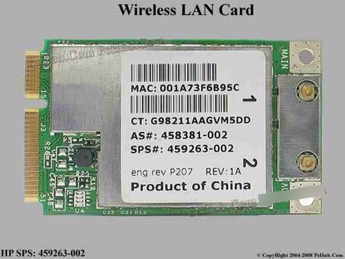 Hp Common Item (hp) Wireless Lan Card 459263-002