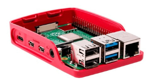 Case Raspberry Pi4 Pi 4 Estojo Oficial Raspberry Pi4