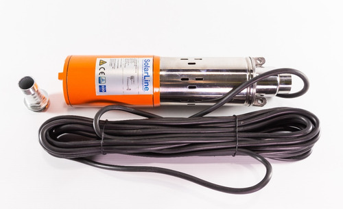 Imagen 3 de 5 de Bomba Sumergible 24v H/ 20 Metros P/ Usar Con Panel Solar