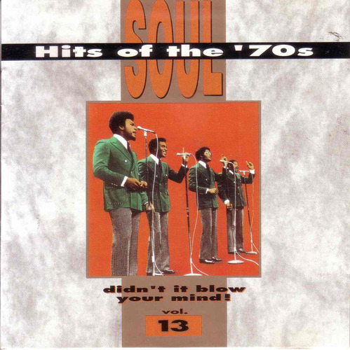 Soul Hits Of The 70's Vol. 13 Billy Preston Rufus Pop Cd P 