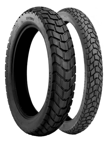 Par Pneu Xr 250 Tornado (120-80-18 + 90-90-21) T&c Technic