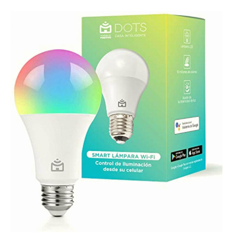 Foco Inteligente Wifi, Multicolor Y Luz Blanca Fría Y