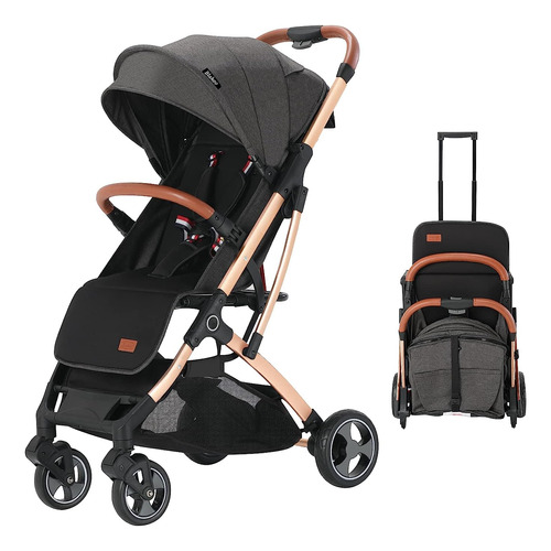 Blahoo Ligero Baby Stroller, Cochecito De Viaje Compacto Ple