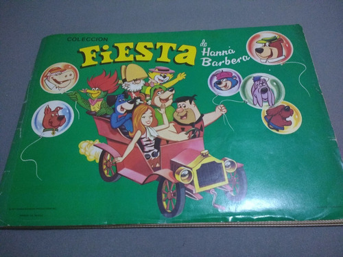 Album Coleccion Fiesta De Hanna Barbera Mexico Vintage Lleno