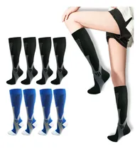 Comprar 2pares Calcetas De Compresion Hombre Mujer Calcetines Largas