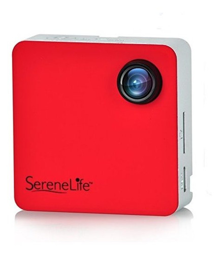 Camara Portatil Con Clip Serenelife 1080p Full Hd Con Wi-f