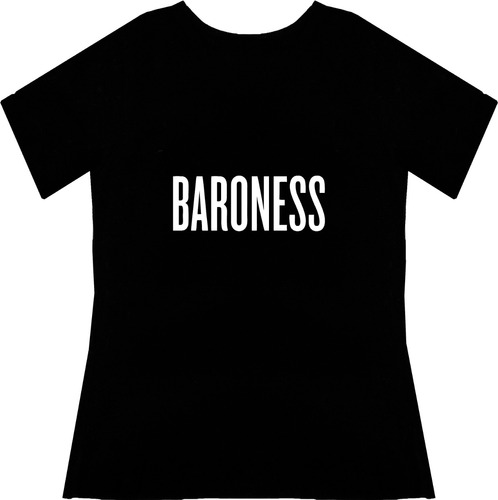 Blusa Baroness Rock Metal Dama Tv Camiseta Urbanoz