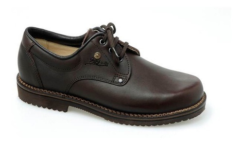 Zapato Cuero Hombre Italiano Doble Costura Vibram