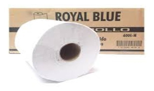 Toalla En Rollo Institucional Royal Blue Caja C/6 Rollos
