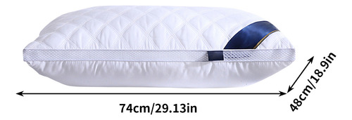 Funda De Almohada I, Tamaño Cama, Almohada Blanca, Fresca, D