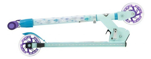 Patin Frozen Luces Led Huffy Xtr P. Color Celeste