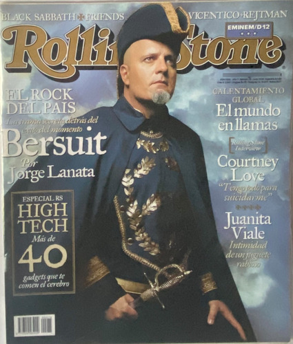 Rolling Stone Nº 75, 2004, Bersuit, Vicentico, Ex8