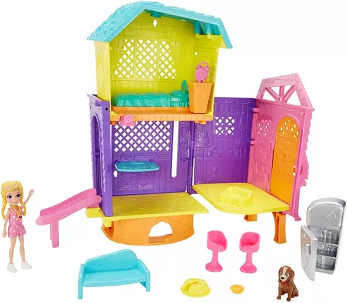 Casinha De Boneca Barbie Polly Pocket Lol Maleta Fechada em Promoção na  Americanas