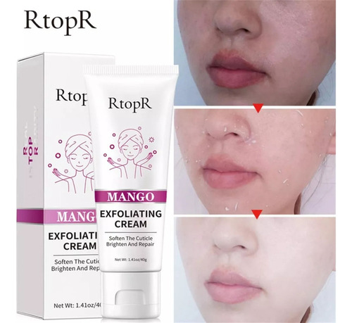 Crema Exfoliante De Mango Rtopr,gel For Limpieza