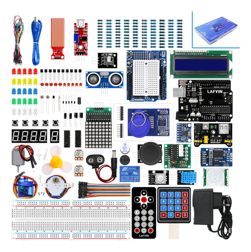 Lafvin Kit De Inicio Definitivo Con Placa R3 Mega2560 Mega32