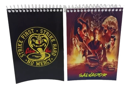 Anotadores Libreta Personalizados, Cobra Kai X 10 Unidades