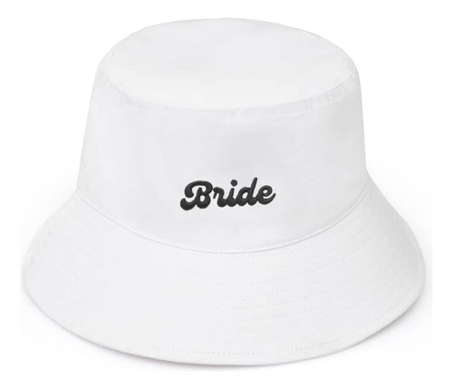 Gorro De Cubeta De Novia Blanco Para Decoración De Despedida