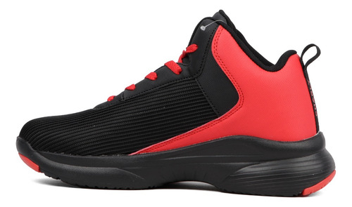 Tenis Deportivos Hombre Charly Entrenamiento 1038119 Negro/rojo