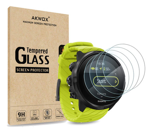 Protector Pantalla Cristal Templado Para Suunto 9 0 In 2,5d