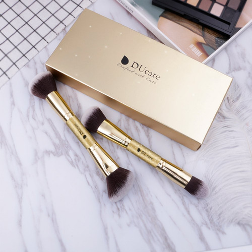 Brochas Para Maquillaje Ducare, Doble Punta, 2 Unidades