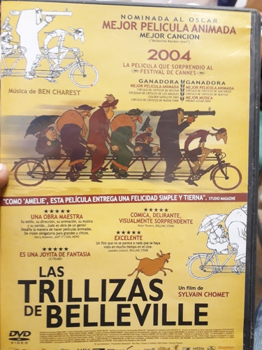 Las Trillizas De Belleville. Dvd Original 