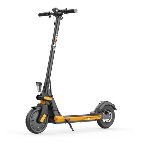 Imagen 1 de 12 de Monopatin Electrico Scooter Aut30km 500w Lcd Amarillo U2
