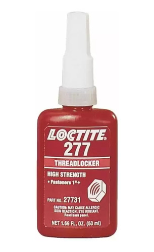 Loctite 277 Fijador De Tornillería De Alta Resistencia