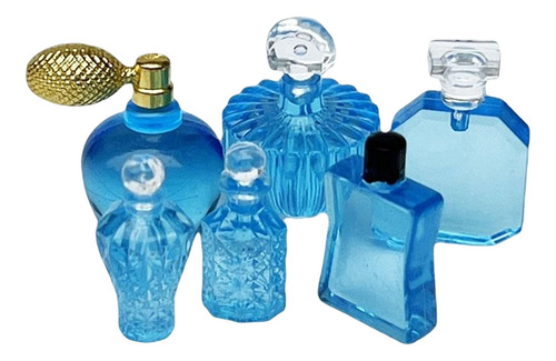 5 Perfume En Miniatura, Accesorios De Juguete A Escala 1:12,