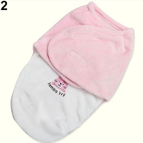 Imagen 2 de 7 de Manta Envolvente Micro Polar Bordada (swaddle)