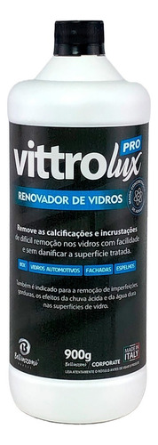 Vittrolux Pro Renovador Vidro Remove Calcificação Bellinzoni