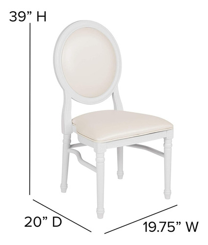 Flash Furniture Hercules Series 900 Lb Capacidad King Louis