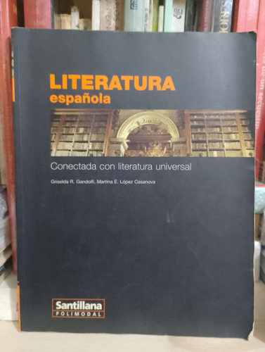 Literatura Española Santillana Polimodal (Usado)