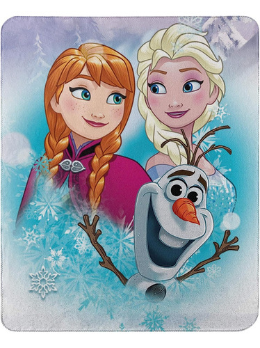 Manta De Felpa Disney Frozen Forro Polar De 45x60 Pulgadas