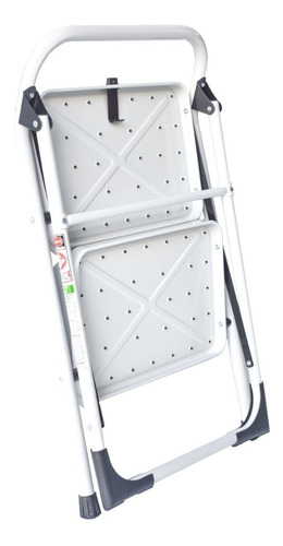 Escalera 2 Pasos Blanca Soporta 150 Kilos