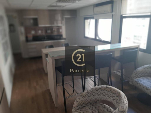 Imagem 3 de 17 de Moema Andar Comercial 7 Salas 7 Gars Mobiliado Ótimo Acabamento - Ac0024
