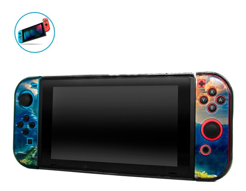Imagen 5 de 8 de Case Protector Para Nintendo Switch Slim Legend Of Zelda