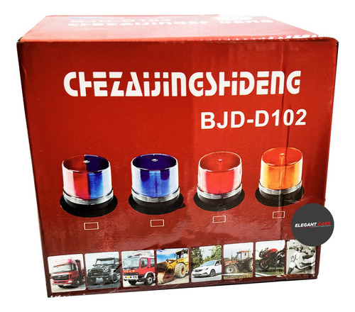 Circulina 25led Policial +flash Imantada 12-24v