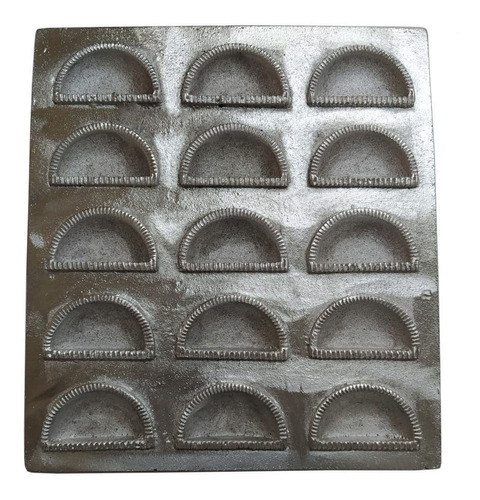 Forma De Pasteis Para Alta Produção Em Alumínio 15 Cavidades