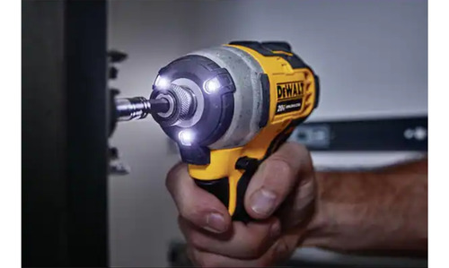 Destornillador De Impacto 1/4 20v Brushlees Dewalt Dcf809d1 Color Amarillo Frecuencia 0