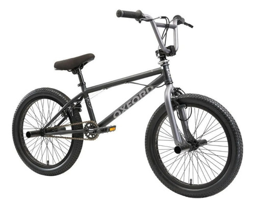 Bicicleta Bmx Oxford Modelo Spine 1v Aro 20 - Azul