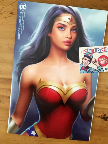 Comic - Justice League 75 Will Jack Wonder Woman Sexy Virgin