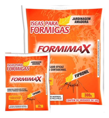 Isca Mix Formimax 500g Kit Com 12 Pacotes De 500g